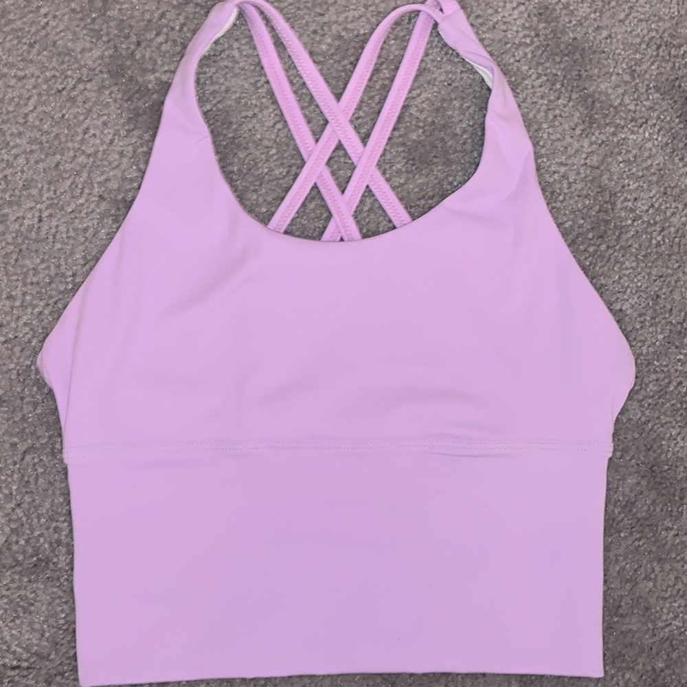NVGTN Lilac Matrix Bra Top